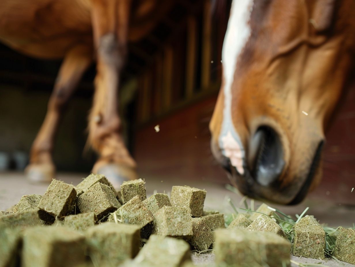 Benefits of Supplementing with Alfalfa Cubes