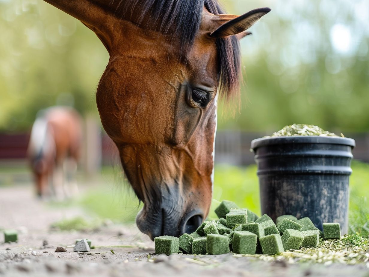 Are Alfalfa Cubes Good for Older Horses