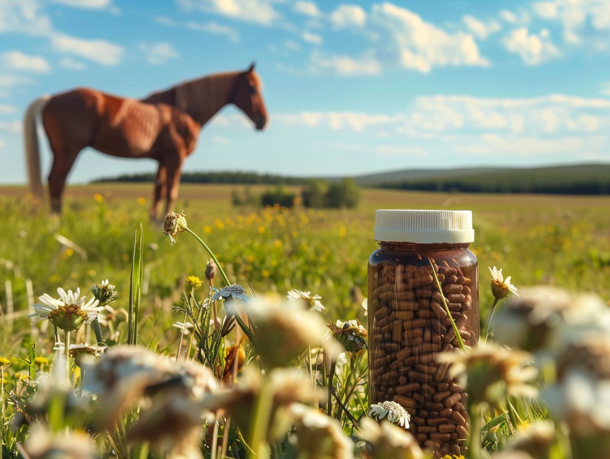 Administering Supplements to Horses