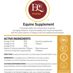 ExcelEQ ProElite Supplements Ingredients