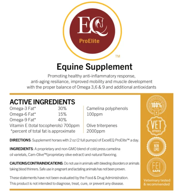 ExcelEQ ProElite Supplements Ingredients